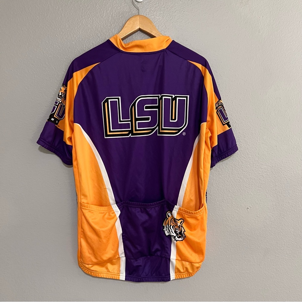 LSU Purple and Gold Cycling Jersey 2XL - Picture 5 of 5